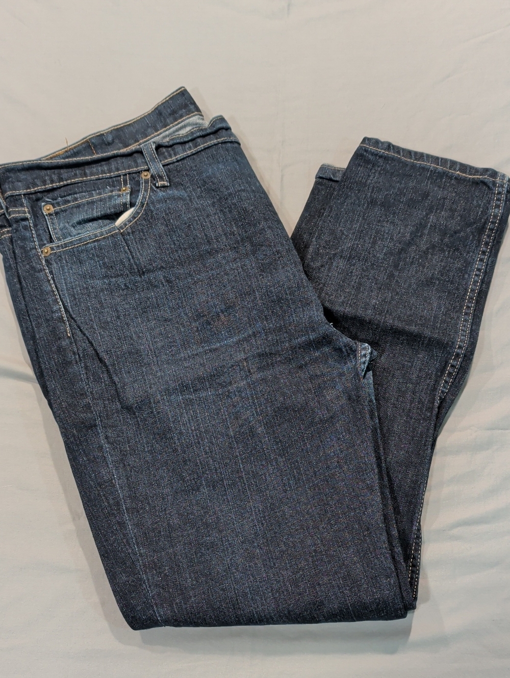 Levi's 511 Slim Denim Jeans  Indigo - Size 42x32 - Picture 6 of 7